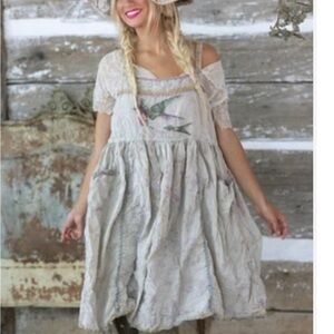 ISO!!! Magnolia Pearl Cream Midi Dress